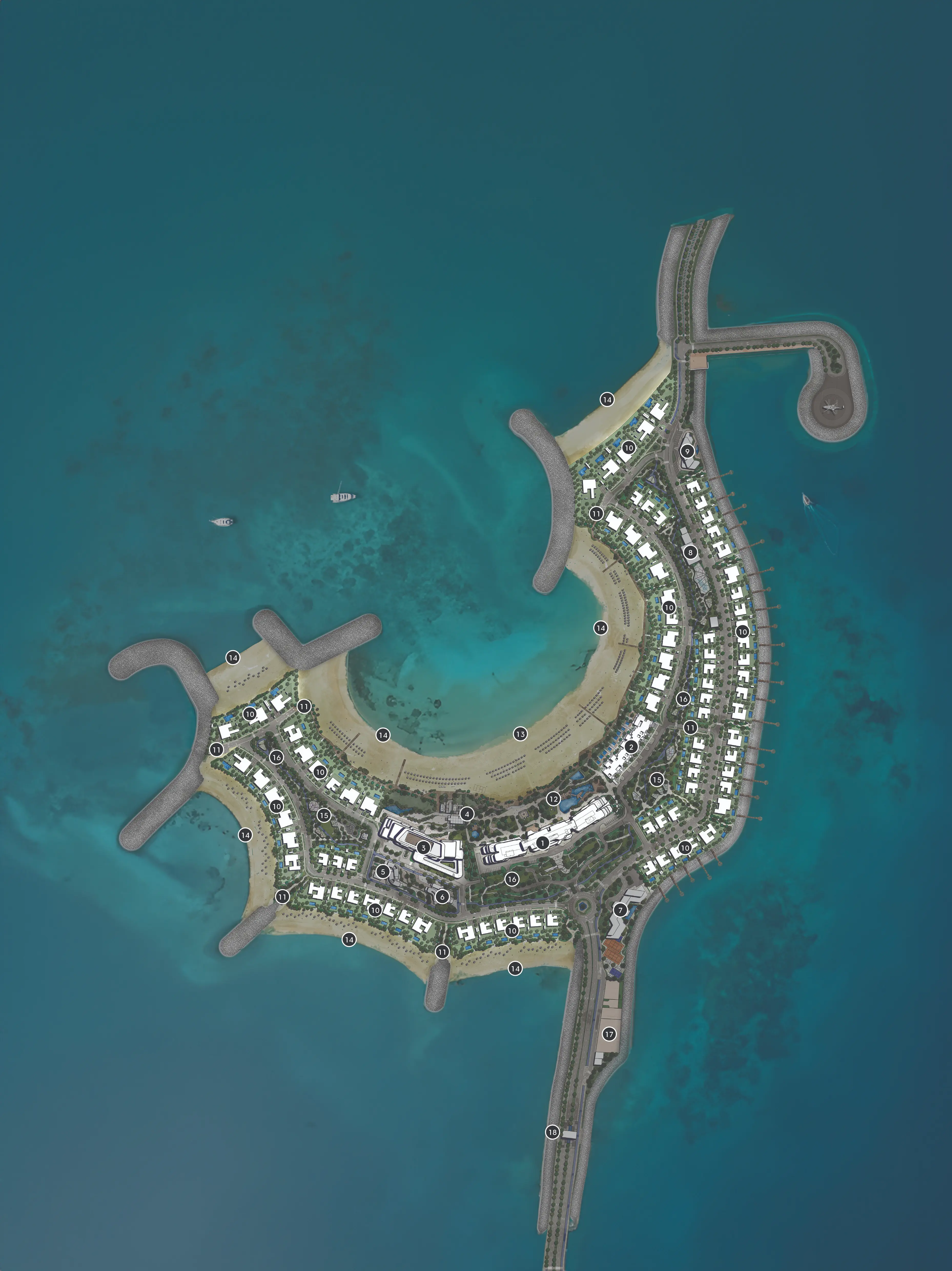 Key locations